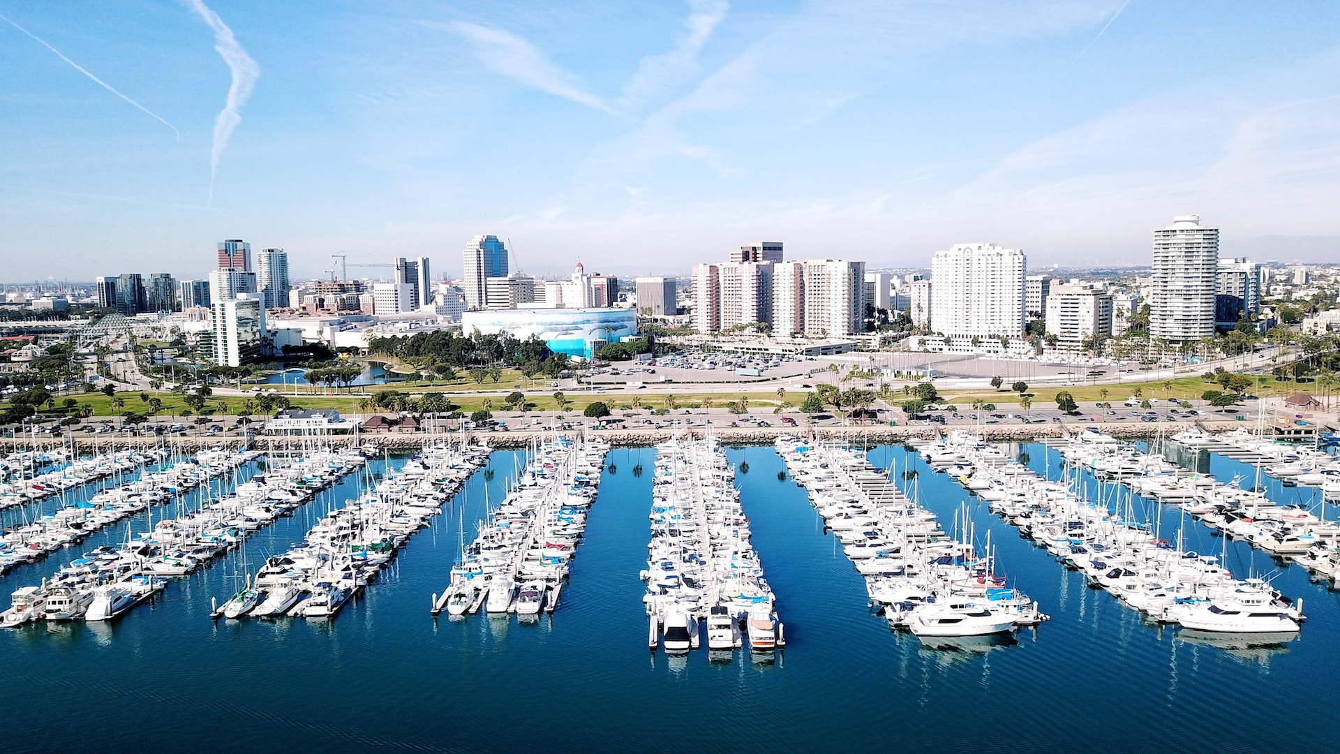 Long Beach in California