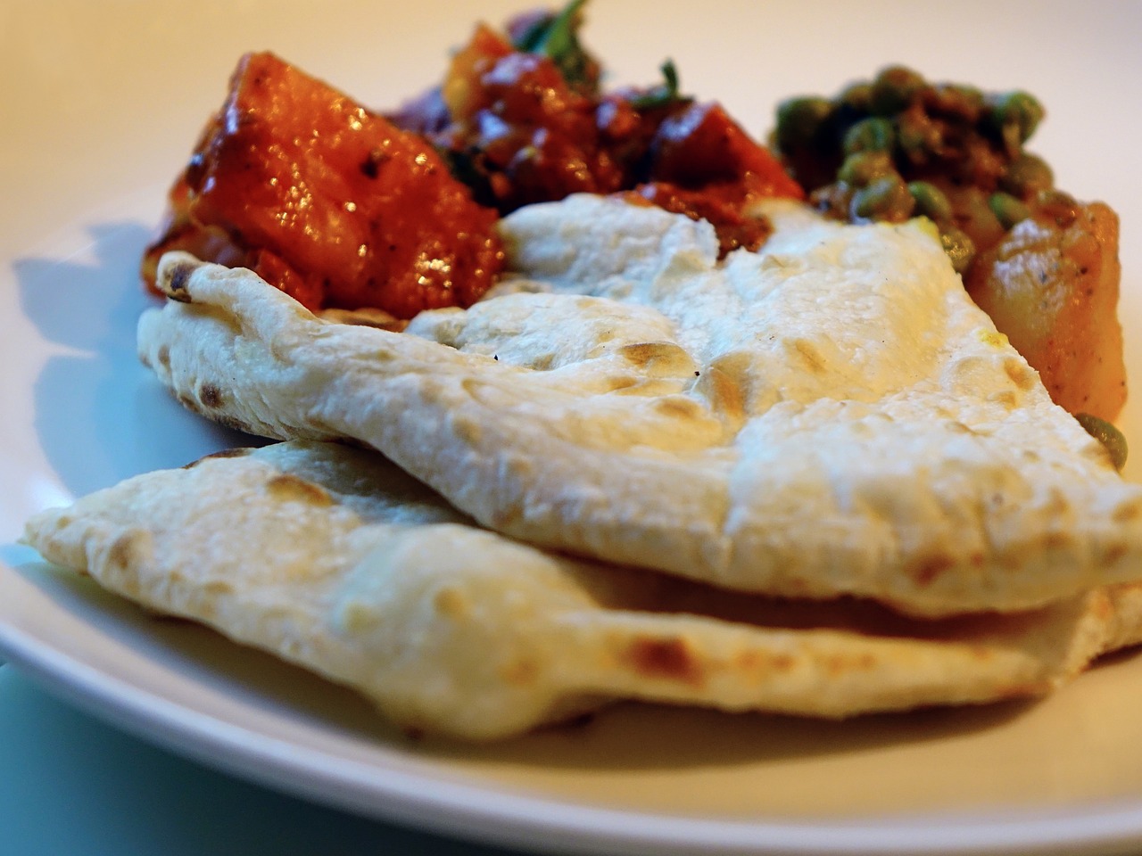 Naan in the top 10 Indian foods