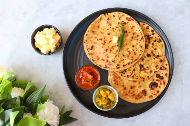 Paratha in the top 10 Indian Foods