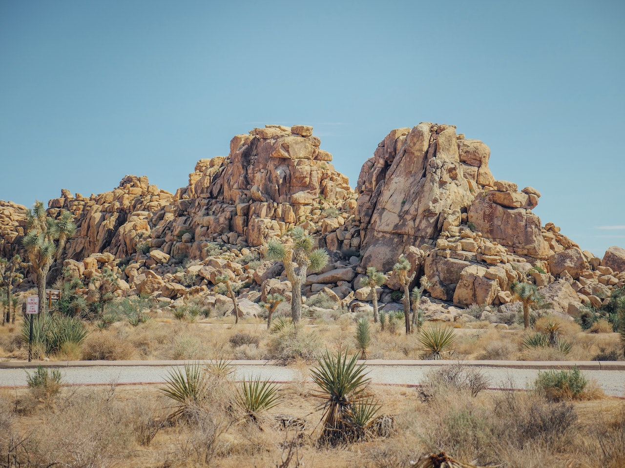 Rock Formations on Joshua Tree National Park